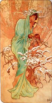 阿爾豐斯 穆夏 Winter 阿爾豐斯 穆夏 Winter